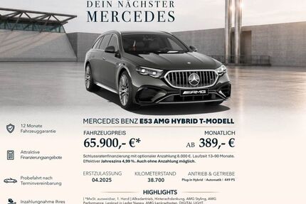 Mercedes-Benz E 53 AMG 38.700 km 65.900 &euro; Ebersbach an der Fils 73061