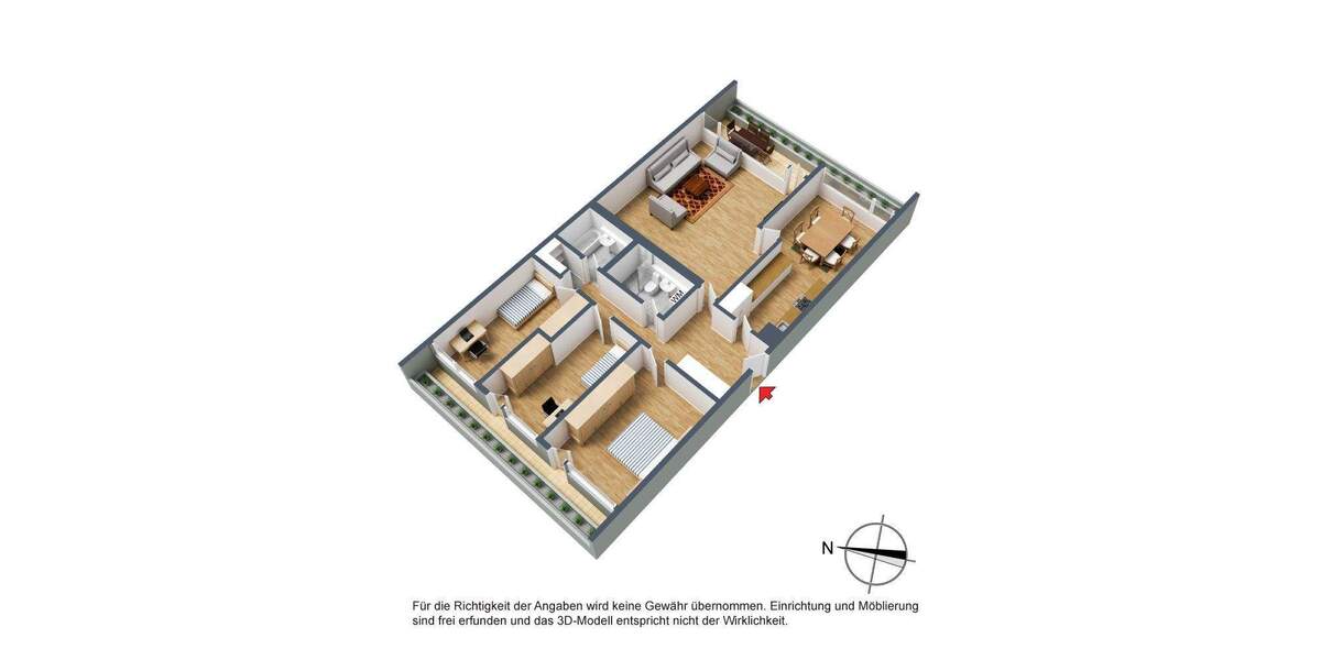 Etagenwohnung Stuttgart Freiberg - 4 Zimmer, 138 m&sup2;, 560.000&euro; | Angebot:25729892