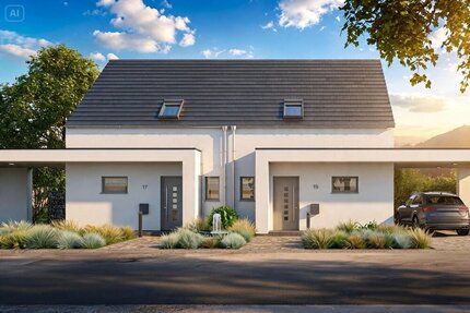 Individuelle Doppelhaushälfte in Vaihingen an der Enz - Flexibilität trifft gehobene Ausstattung - Haus Vaihingen an der Enz | Angebot:27649299