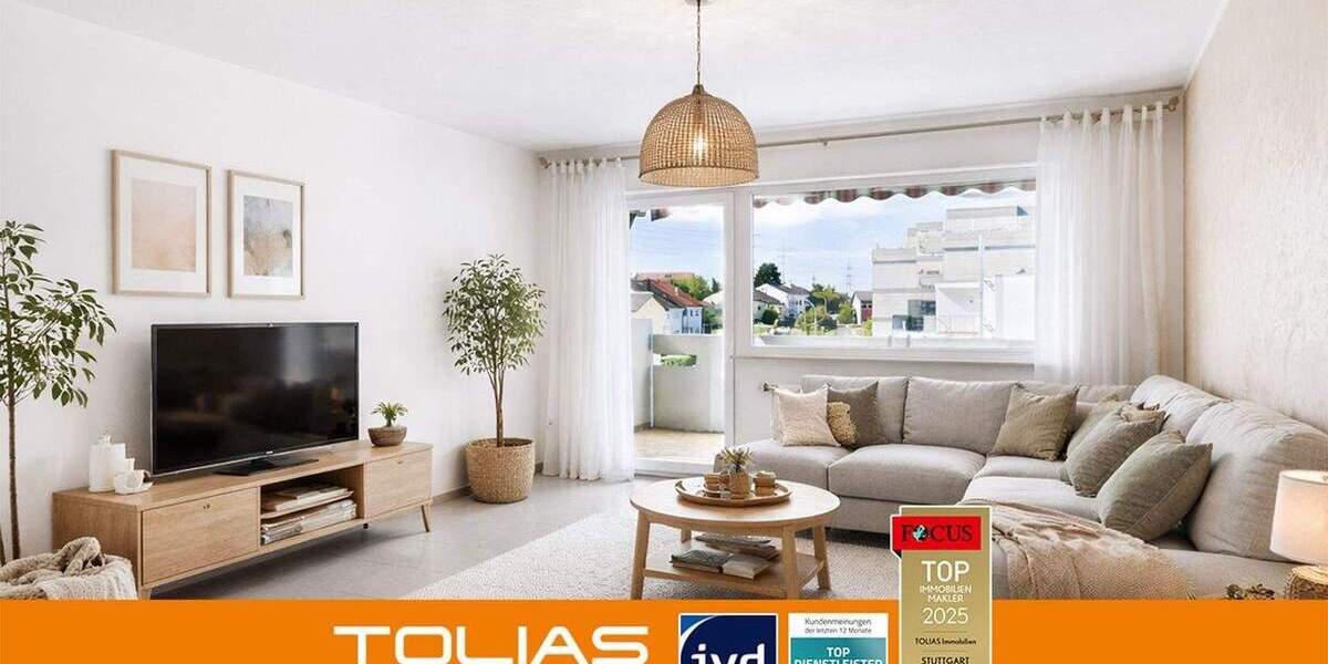 Etagenwohnung Freiberg am Neckar Heutingsheim - 3 Zimmer, 78 m&sup2;, 269.000&euro; | Angebot:25732284