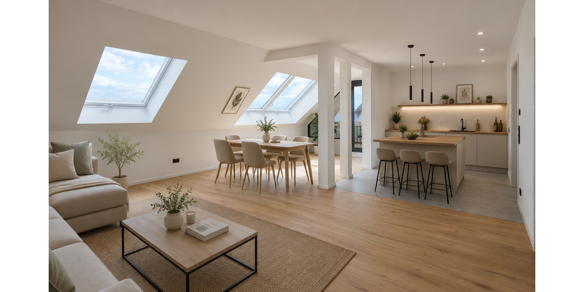 Etagenwohnung Filderstadt - 3 Zimmer, 107 m&sup2;, 677.000&euro; | Angebot:27079545