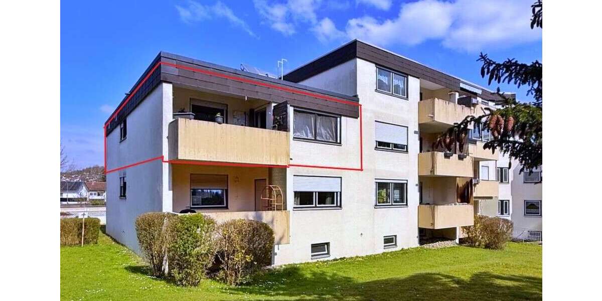 Etagenwohnung Plüderhausen - 3 Zimmer, 80 m&sup2;, 229.000&euro; | Angebot:25065156