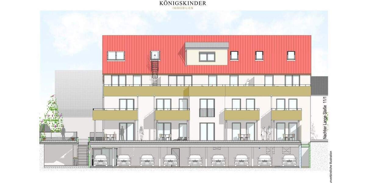 Etagenwohnung Nürtingen / Neckarhausen Neckarhausen - 4 Zimmer, 97 m&sup2;, 626.500&euro; | Angebot:25731833