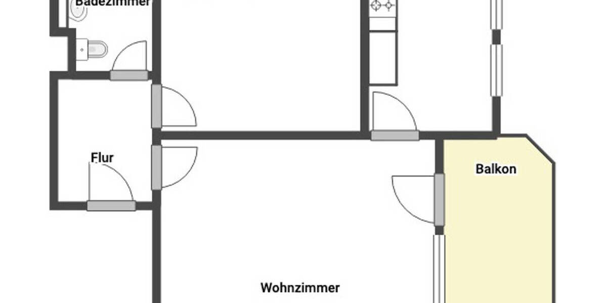 Einfamilienhaus Ludwigsburg Mitte - 2 Zimmer, 224.000&euro; | Angebot:26686656