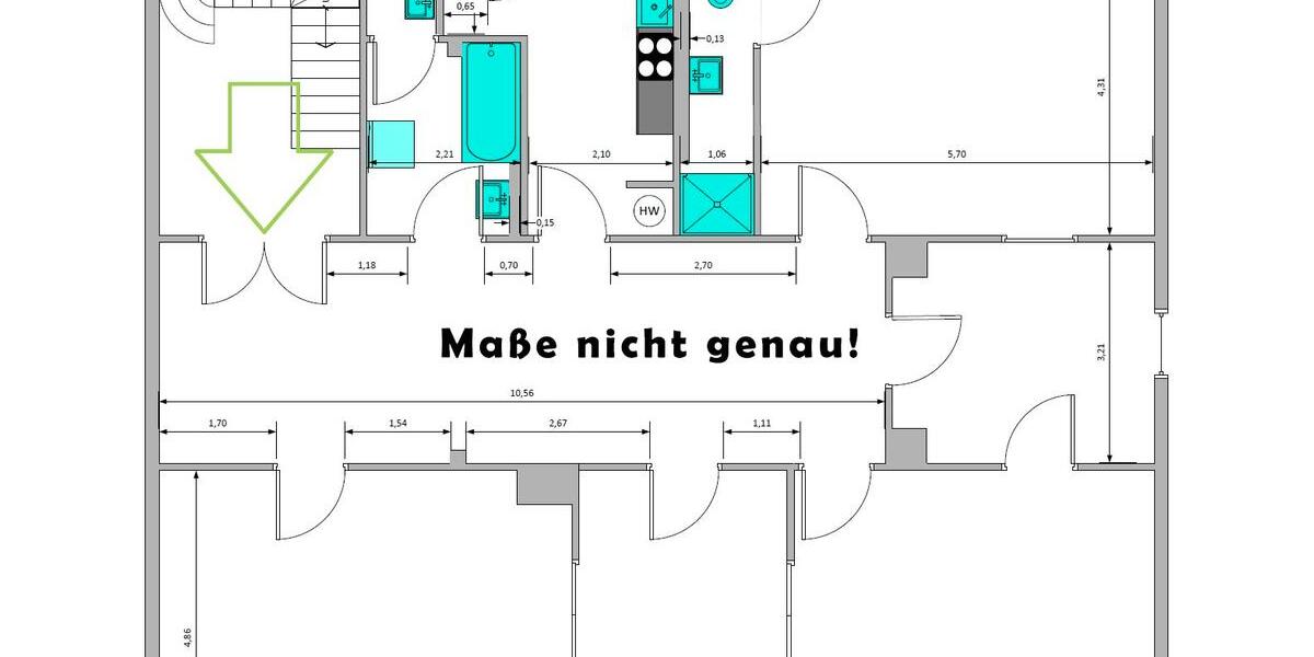 Hochparterre Stuttgart Stuttgart-Mitte - 5 Zimmer, 162 m&sup2;, 2.765&euro; | Angebot:26629228