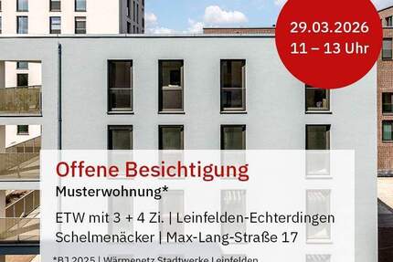 Wohnung Leinfelden-Echterdingen Leinfelden - 3 Zimmer, 84 m&sup2;, 420.000&euro; | Angebot:25708935