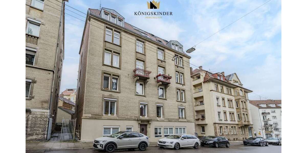 Etagenwohnung Stuttgart Stuttgart-West - 3 Zimmer, 76 m&sup2;, 299.000&euro; | Angebot:25927990