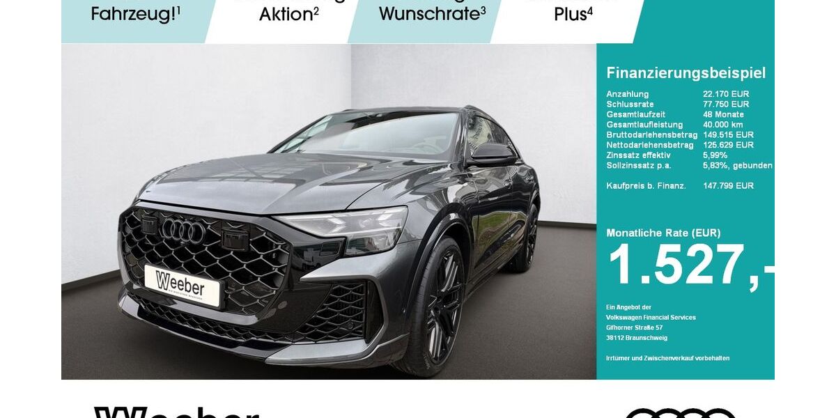Audi RSQ8 4.001 km 147.799 &euro; Leonberg 71229
