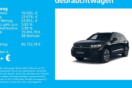 VW Touareg 5.566 km 76.930 &euro; Stuttgart-Feuerbach 70469