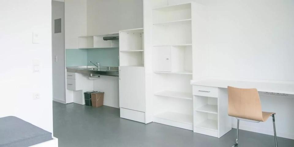 Erdgeschoßwohnung Stuttgart Birkach - 1 Zimmer, 25 m&sup2;, 465&euro; | Angebot:25995003