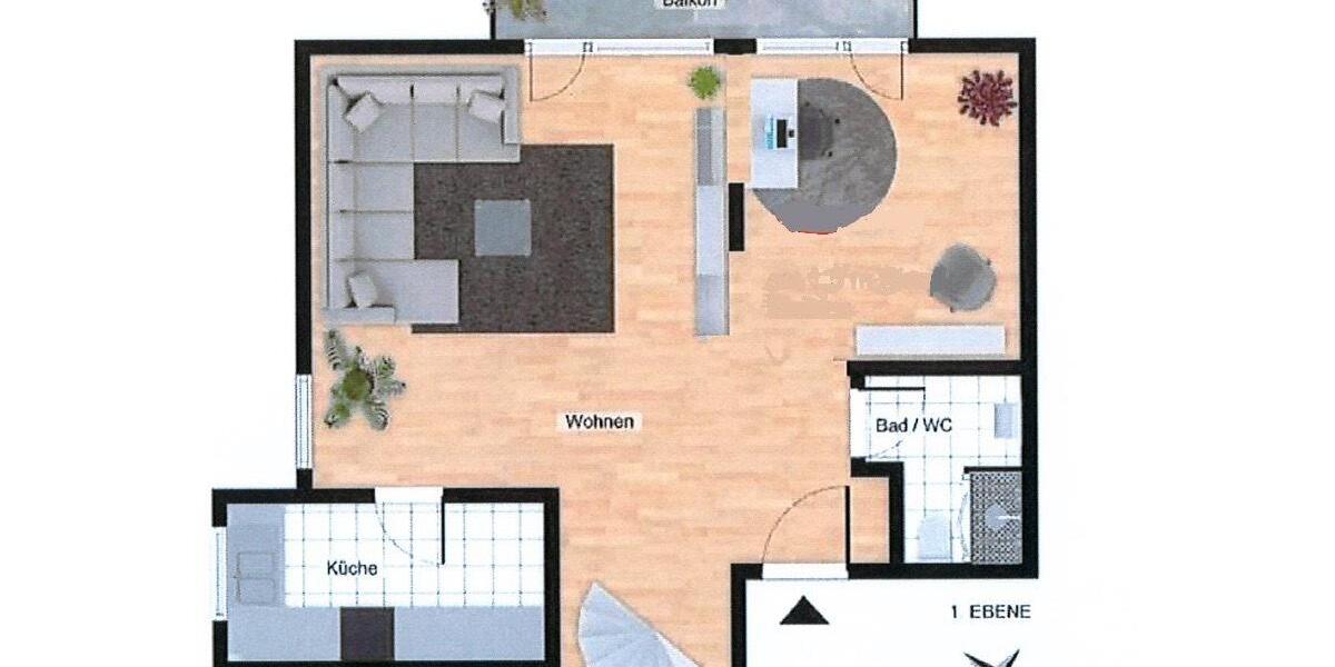 Maisonettenwohnung Böblingen - 3.5 Zimmer, 116 m&sup2;, 1.250&euro; | Angebot:25746073