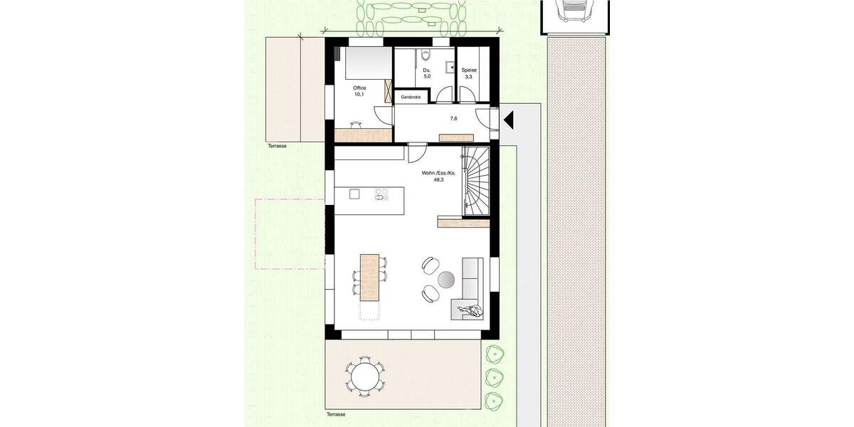Einfamilienhaus Aichtal / Grötzingen Grötzingen - 6 Zimmer, 187 m&sup2;, 1.039.040&euro; | Angebot:25835353