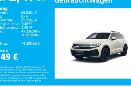 VW Touareg 6.975 km 68.930 &euro; Stuttgart-Wangen 70188