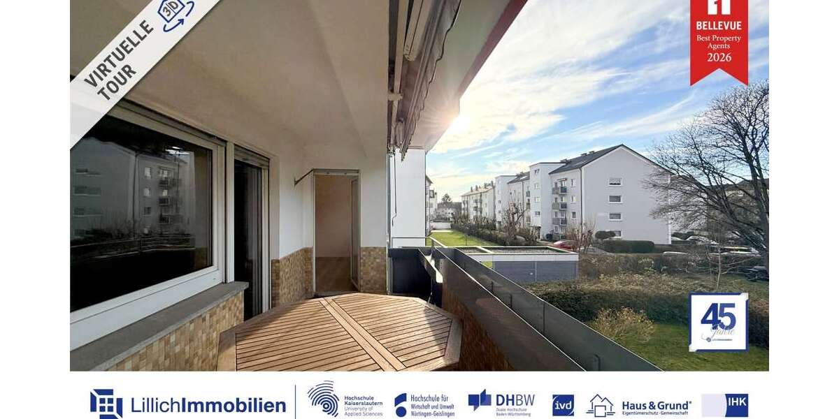 Etagenwohnung Kornwestheim - 3.5 Zimmer, 73 m&sup2;, 315.000&euro; | Angebot:25824186