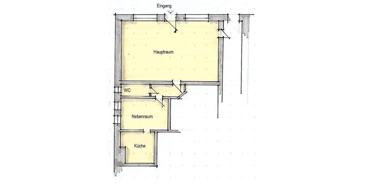 Gewerbeobjekt Stuttgart Süd - 2 Zimmer, 61 m&sup2;, 950&euro; | Angebot:25744679