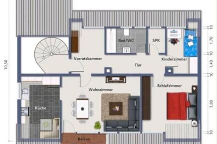 Wohnung Markgröningen - 4 Zimmer, 69 m&sup2;, 265.000&euro; | Angebot:27086834
