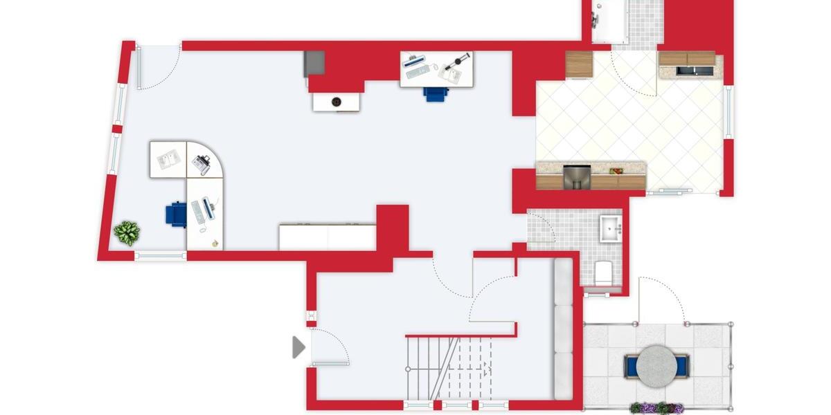 Erdgeschoßwohnung Kirchheim unter Teck - 1 Zimmer, 44 m&sup2;, 550&euro; | Angebot:25785001