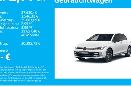 VW Golf 25.666 km 27.630 &euro; Stuttgart-Wangen 70188