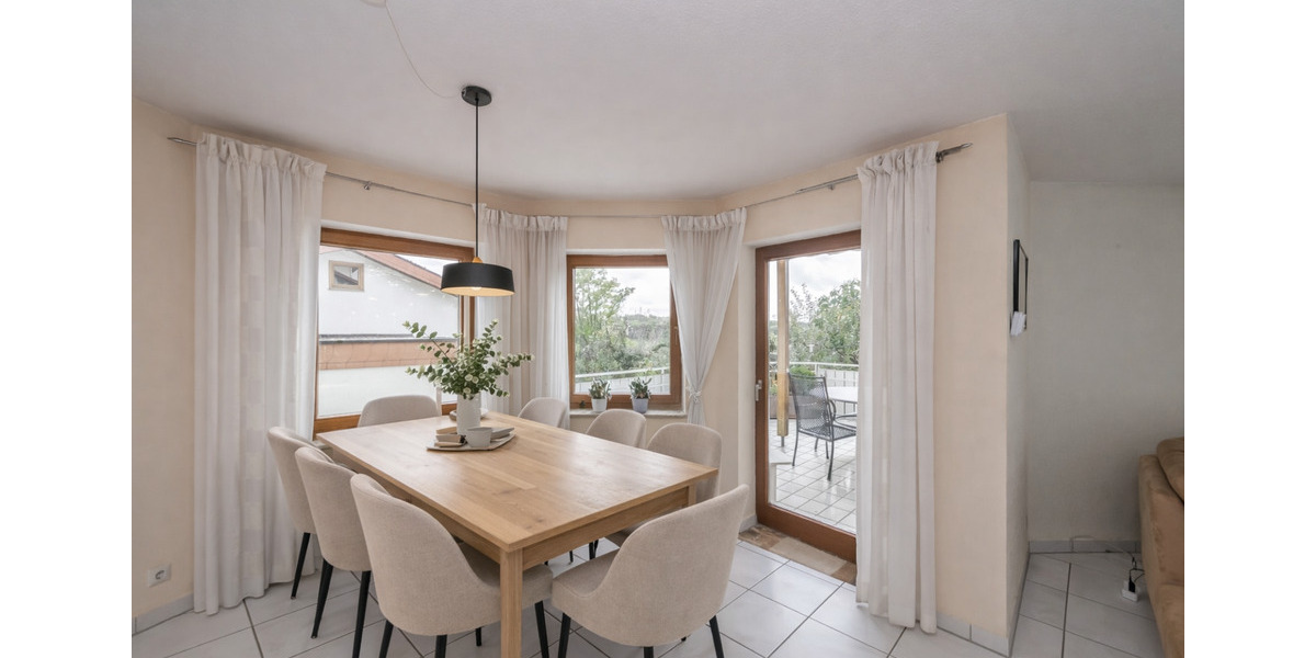 Terrassenwohnung Neckarwestheim - 4 Zimmer, 123 m&sup2;, 1.700&euro; | Angebot:25174552