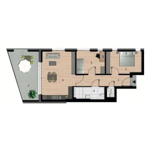 Etagenwohnung Schorndorf - 3 Zimmer, 80 m&sup2;, 464.400&euro; | Angebot:25662797