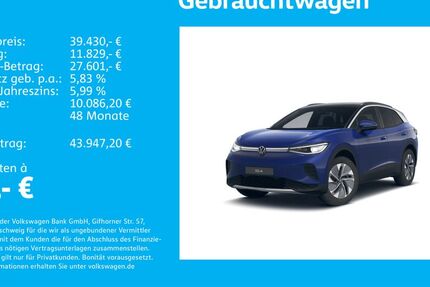 VW ID.4 9.604 km 38.930 &euro; Stuttgart-Wangen 70188