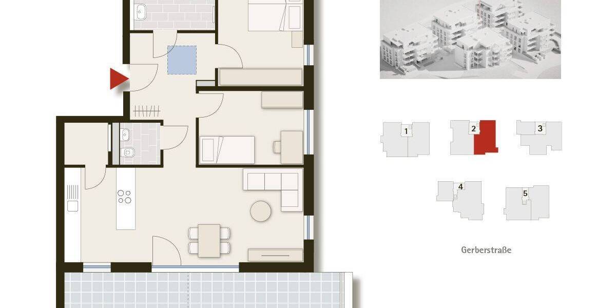 Etagenwohnung Winnenden - 3 Zimmer, 88 m&sup2;, 625.000&euro; | Angebot:25916872