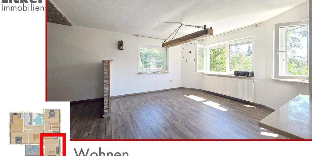 Etagenwohnung Auenwald Unterbrüden - 4 Zimmer, 118 m&sup2;, 297.000&euro; | Angebot:25773324