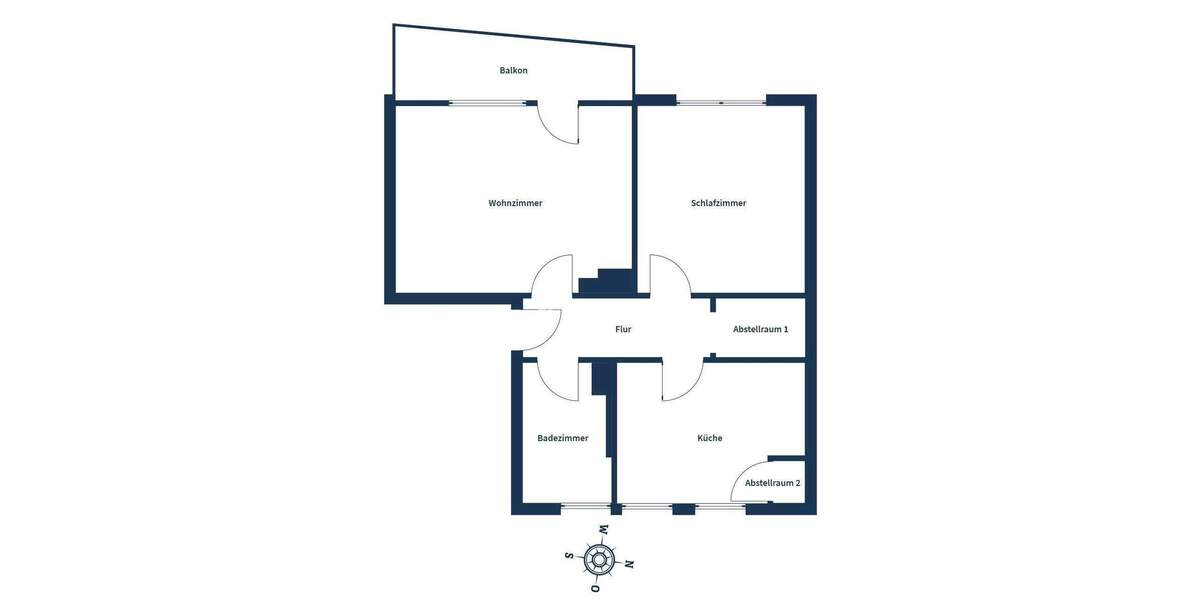 Etagenwohnung Ludwigsburg Ost - 2 Zimmer, 56 m&sup2;, 220.000&euro; | Angebot:25677386
