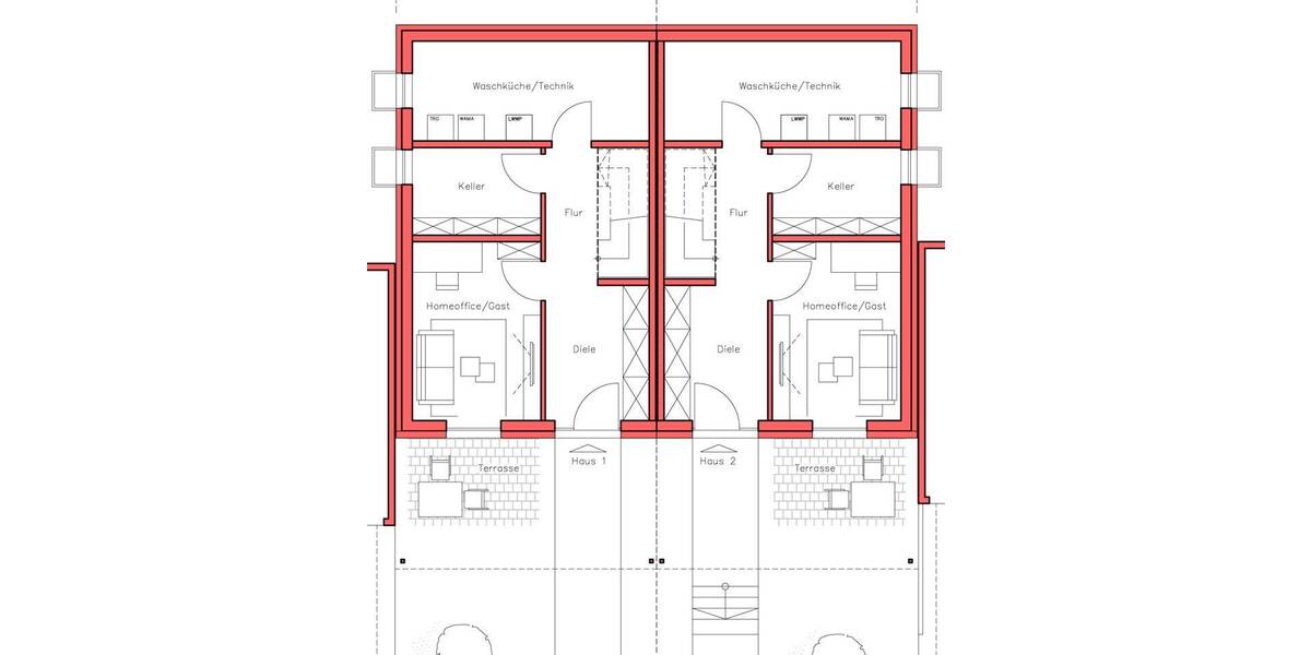 Doppelhaushälfte Weissach Flacht - 6 Zimmer, 164 m&sup2;, 799.000&euro; | Angebot:25687671