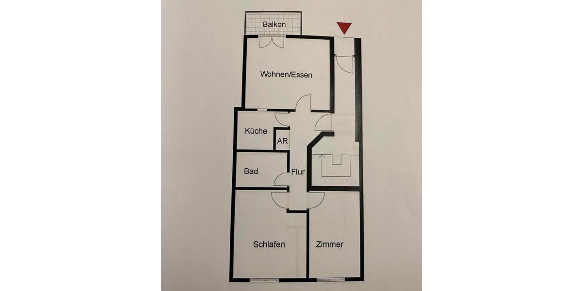 Erdgeschoßwohnung Waiblingen - 3 Zimmer, 70 m&sup2;, 1.200&euro; | Angebot:25786073