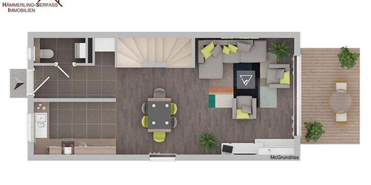 Reihenendhaus Stuttgart Plieningen - 5 Zimmer, 124 m&sup2;, 792.040&euro; | Angebot:25704335