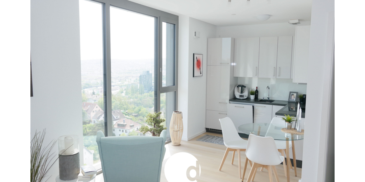 Etagenwohnung Stuttgart Stuttgart-Nord - 2 Zimmer, 54 m&sup2;, 1.250&euro; | Angebot:25921277