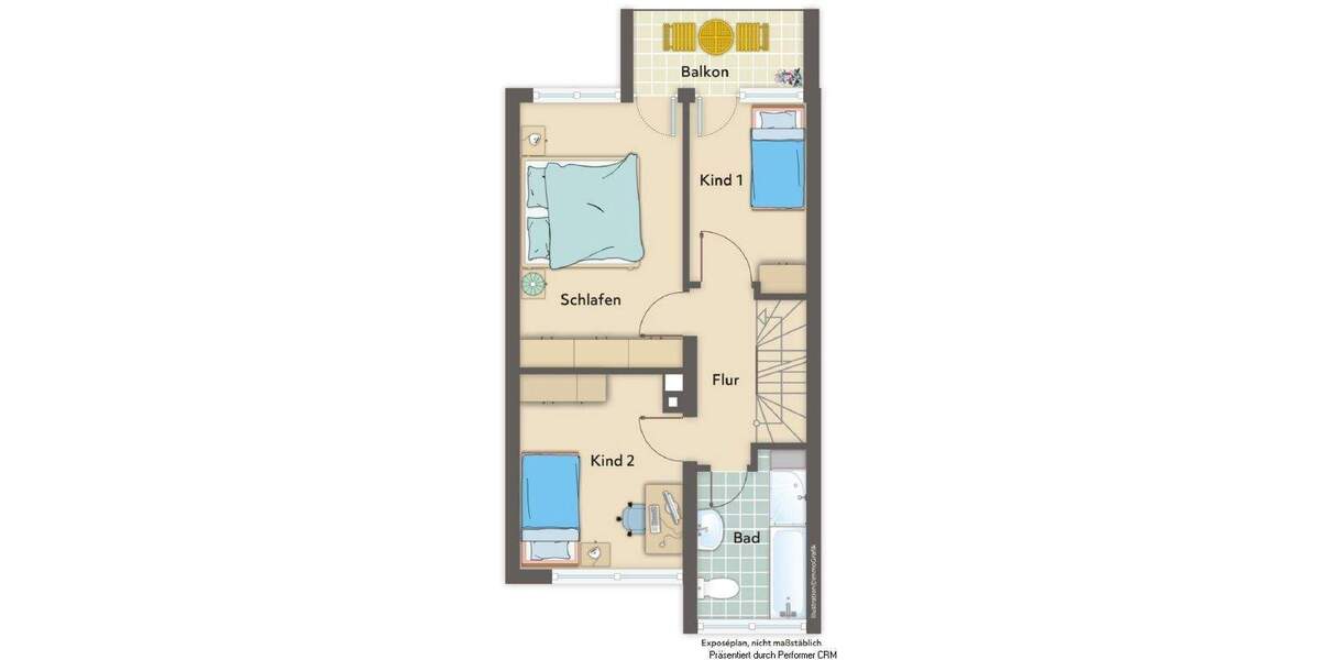 Reihenmittelhaus Ludwigsburg Oßweil - 4 Zimmer, 105 m&sup2;, 429.000&euro; | Angebot:25796443