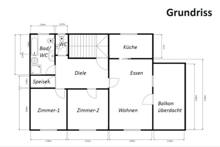 Wohnung Sulzbach an der Murr - 3 Zimmer, 83 m&sup2;, 835&euro; | Angebot:25998775