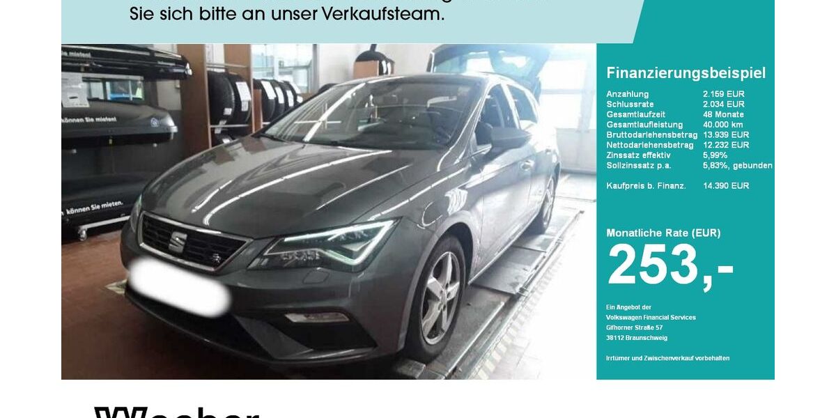 Seat Leon 91.176 km 14.388 &euro; Leonberg 71229