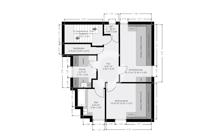 Mehrfamilienhaus, Wohnhaus Stuttgart Untertürkheim - 8 Zimmer, 206 m&sup2;, 700.000&euro; | Angebot:25743414