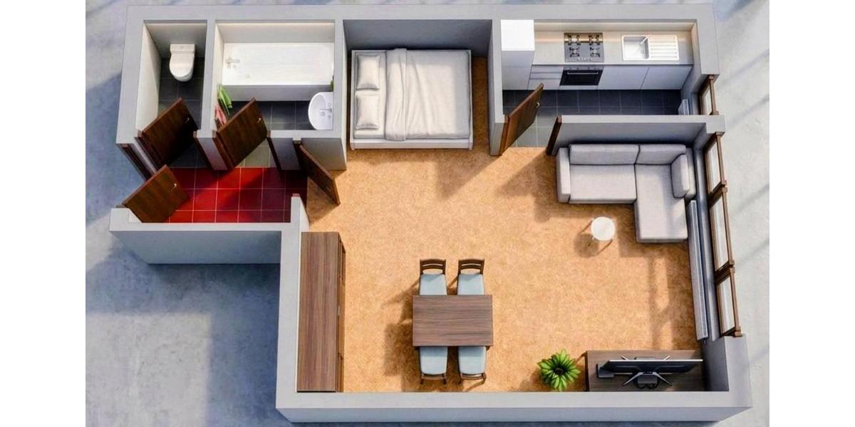 Dachgeschoßwohnung Esslingen am Neckar Brühl - 1 Zimmer, 29 m&sup2;, 620&euro; | Angebot:25843432