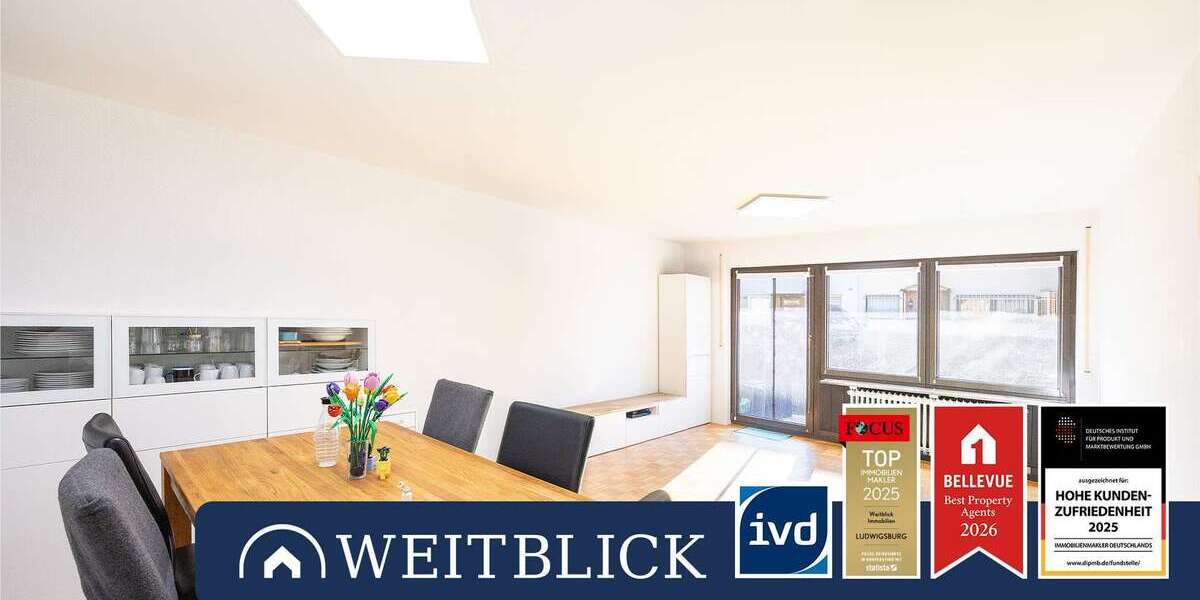 Etagenwohnung Freiberg am Neckar - 4.5 Zimmer, 81 m&sup2;, 299.000&euro; | Angebot:25858166