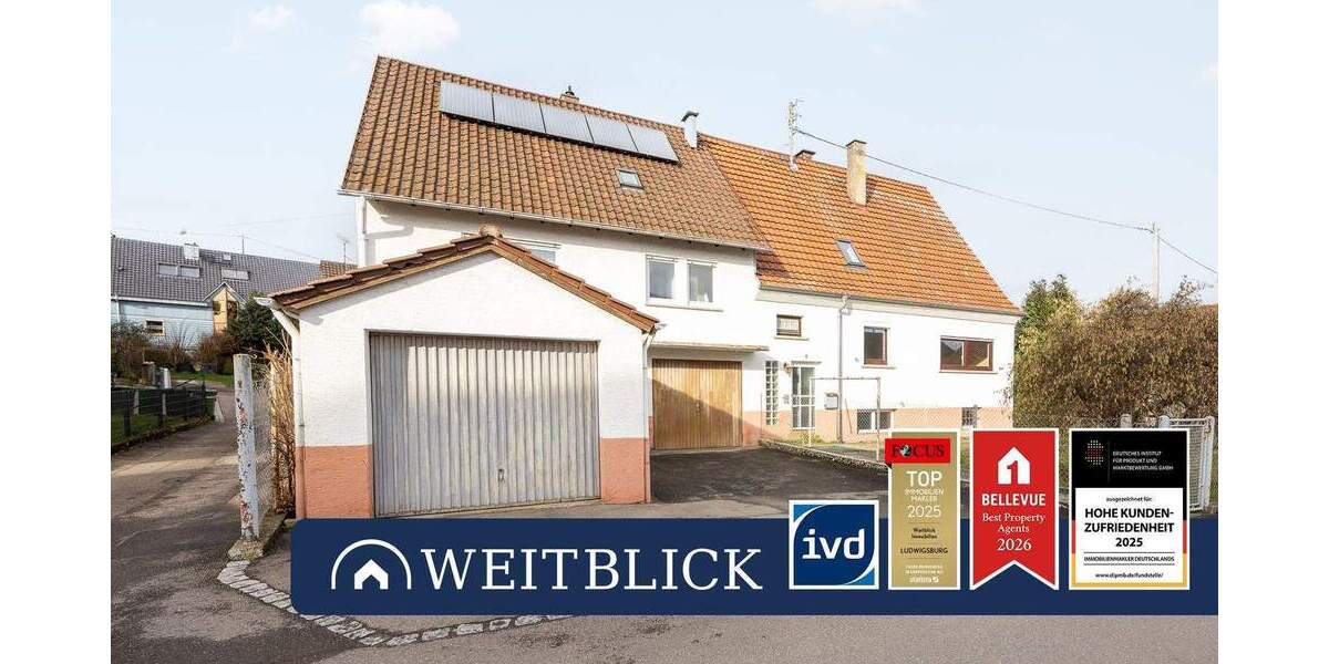 Doppelhaushälfte Walheim - 1 Zimmer, 250 m&sup2;, 498.000&euro; | Angebot:25742436