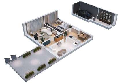 Wohnung Marbach - 2.5 Zimmer, 73 m&sup2;, 1.095&euro; | Angebot:27086518
