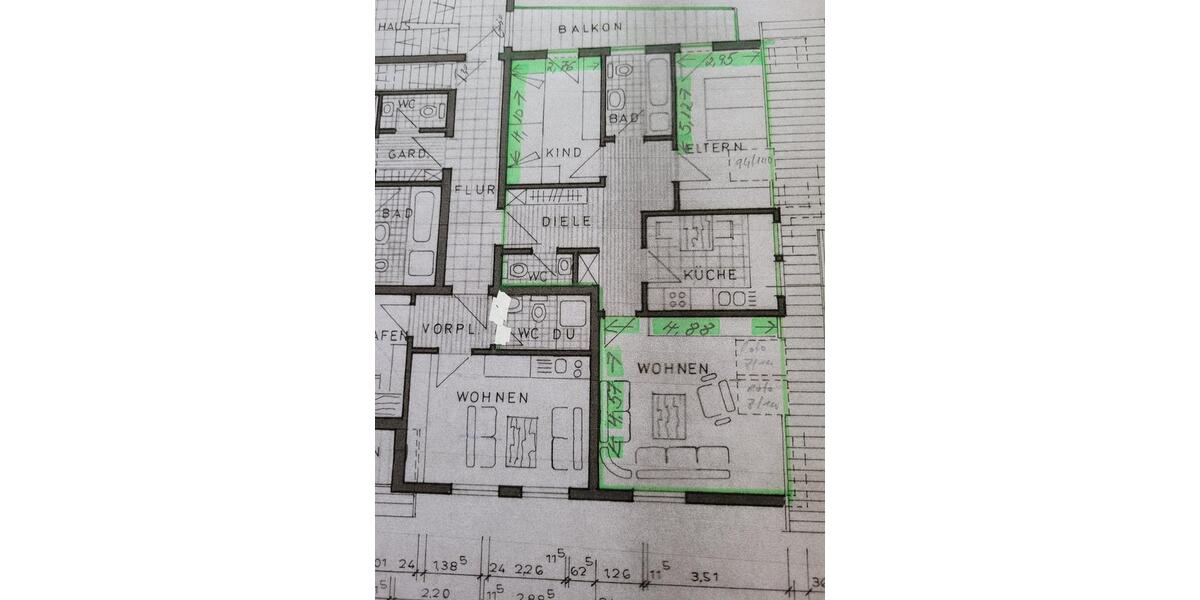 Etagenwohnung Bissingen an der Teck - 3 Zimmer, 75 m&sup2;, 700&euro; | Angebot:25934831