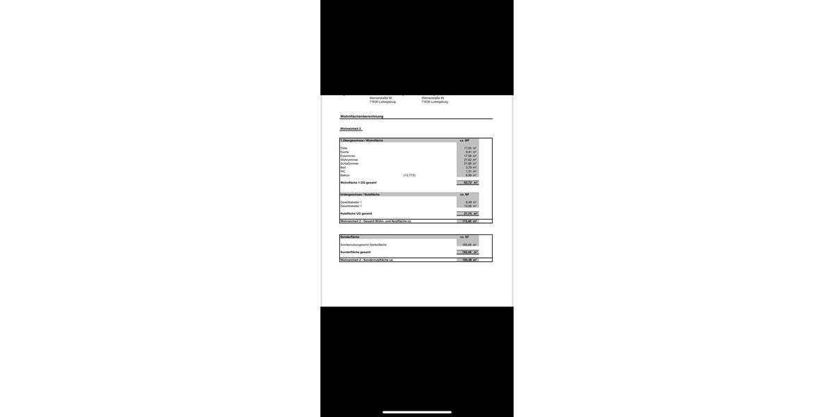 Etagenwohnung Ludwigsburg Pflugfelden - 3 Zimmer, 93 m&sup2;, 400.000&euro; | Angebot:25636886