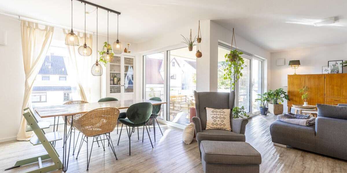 Etagenwohnung Albershausen - 4 Zimmer, 124 m&sup2;, 475.000&euro; | Angebot:27717409