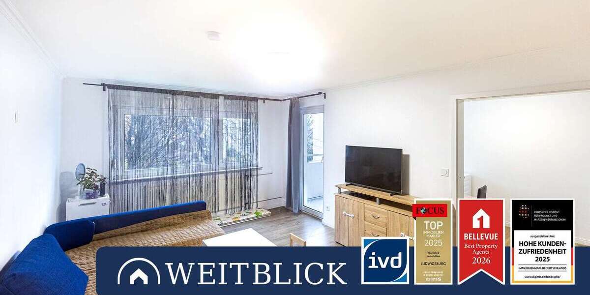 Etagenwohnung Bietigheim-Bissingen Bissingen - 3.5 Zimmer, 90 m&sup2;, 269.000&euro; | Angebot:25282386