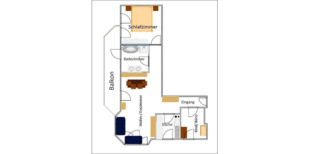 Etagenwohnung Stuttgart Stuttgart-West - 3 Zimmer, 63 m&sup2;, 1.050&euro; | Angebot:26037607