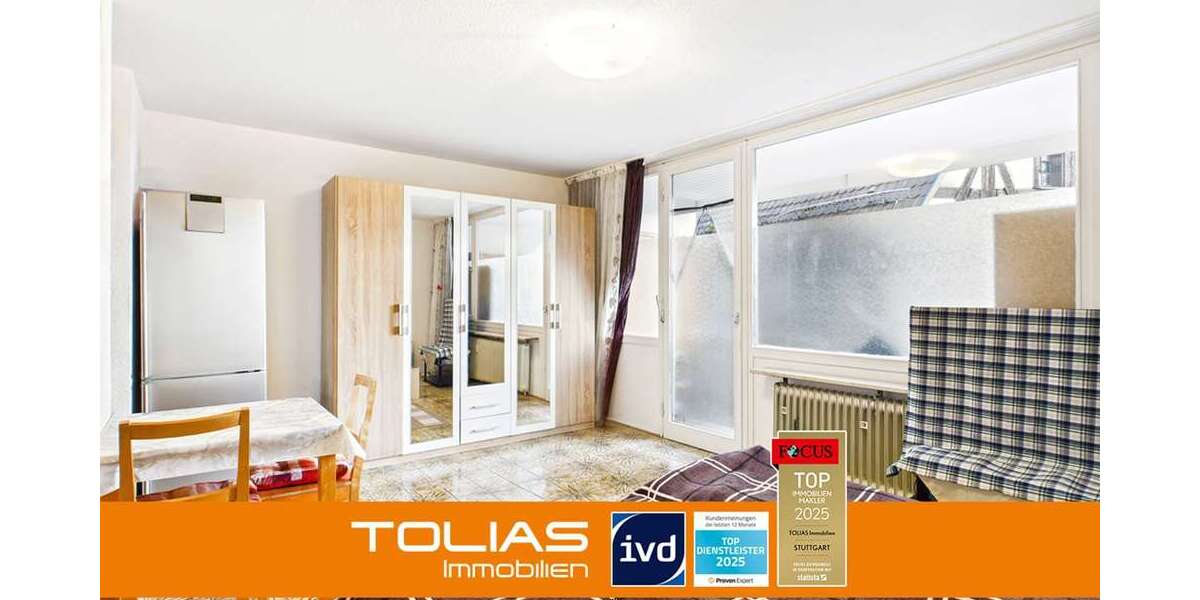 Etagenwohnung Sindelfingen - 1 Zimmer, 31 m&sup2;, 115.000&euro; | Angebot:24510352