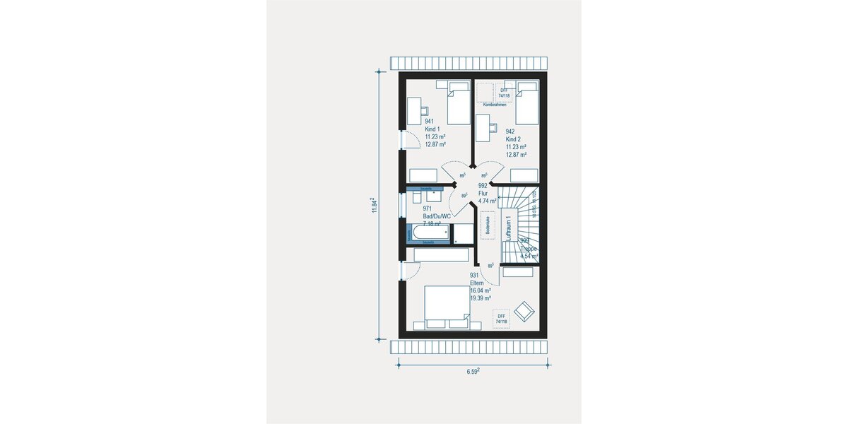 Höfingen vor der Türe!??️? DHH mit Bauplatz direkt am Feldrand, Küche, Garage! - Doppelhaushälfte Leonberg Höfingen | Angebot:27334423