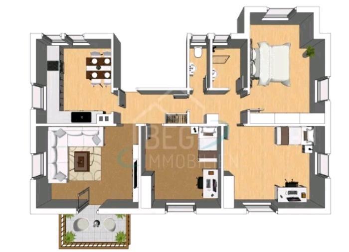 Etagenwohnung Backnang - 4 Zimmer, 91 m&sup2;, 350.000&euro; | Angebot:25958744