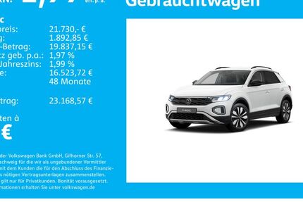 VW T-Roc 22.597 km 21.730 &euro; Stuttgart-Wangen 70188