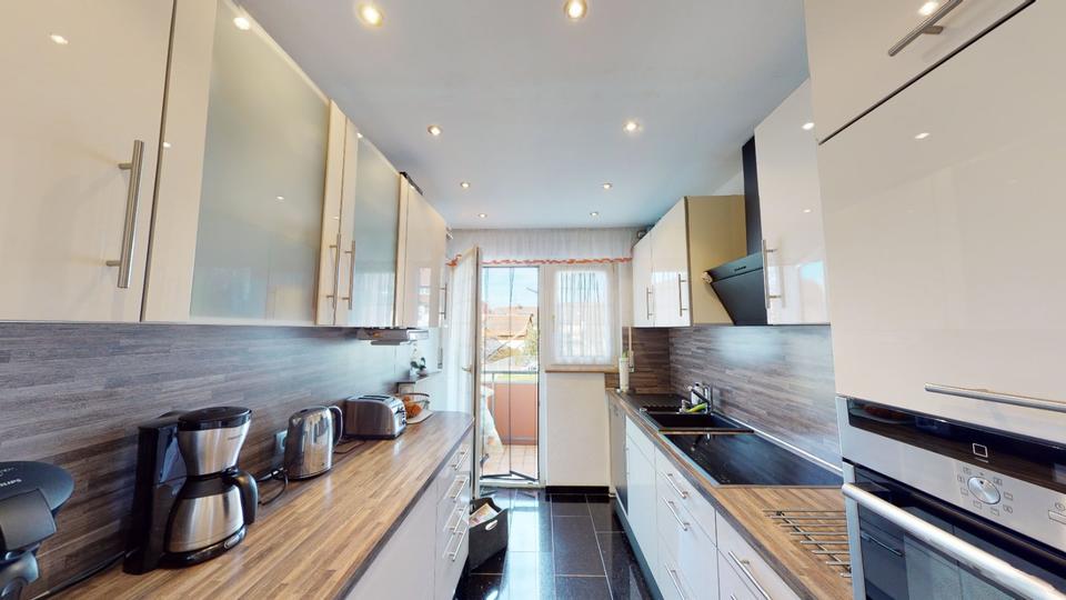 Hochparterre Stuttgart Birkach - 3 Zimmer, 82 m&sup2;, 1.330&euro; | Angebot:25590620